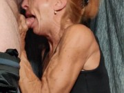 Mature Woman Gives Blowjob  9/16
