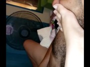 Wife foot worship  9/16