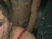 Husband railing out this pussy from behind  11/16