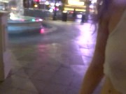 public slut showing off solo until somebody comes to help her 16/16