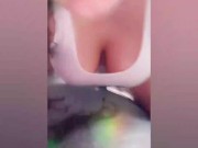 Naughty Babe has eye-rolling , leg shaking orgasm 3/16