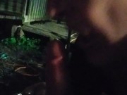 Pierced Kitty dresses up as a mechanics whore for Halloween 12/16