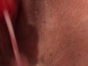 Masturbation with a lollipop 16/16