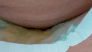 Flooding a diaper