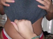 I fucked my step-sister with big natural tits amateur 3/16