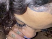 Watch Me Look Him in His Eyes While im Sucking BBC in SlOW-MO! 16/16