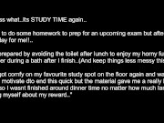 Saras Adventures 7.1 - Full bladder study time again - need to let some out  1/16