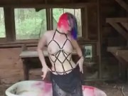 Smoking witch  - Screenshot 6 of 16 - Shaved Pussy