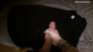 Hung Skater big dick POV cumming hard