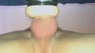 18 year old fucks Fleshlight