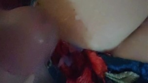 AMATEUR Cumming on chubby redheads Tits