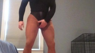 Irene's little black dress (trans, crossdress, mask, female mask, heels, BBW)