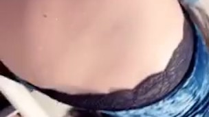 Sexy little green lingerie 