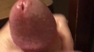 1st person oozing cumshot