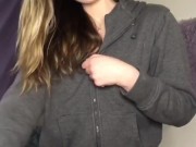 girl flashes small tits 8/16