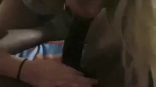 Cheating snowbunny teen decides to suck the cum out my bbc