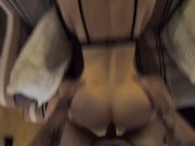 Sexy ass babe gets rough doggy style fucking from her boyfriend 10/16