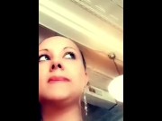 Horny Hostess at Public Restaurant 1 1/16