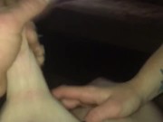 My stepsister helping me cum!!! 11/16