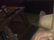 My stepsister helping me cum!!! 5/16