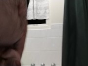 Chubby guy jerking it - Screenshot 11 of 16 - Cumshot