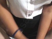 PERFECT BODY THAI STUDENT HANDJOB WITH BOYFRIEND นักศึกษาขี้เงี่ยน 5/16