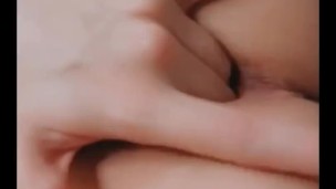 Snapchat - Thick Blonde Teen Masturbates and Spreads Pussy