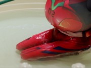 WWM - Asuka Zentai Inflation