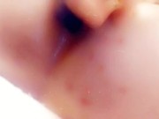 Putting anal dildo in my ass 12/16