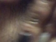 Smacking this creamy pussy 