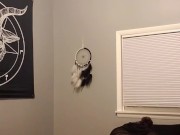 Getting fucked doggy style by fuck machine 10/16