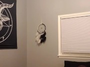 Getting fucked doggy style by fuck machine 2/16