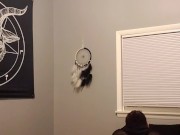 Getting fucked doggy style by fuck machine 4/16