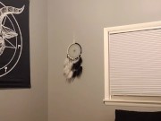 Getting fucked doggy style by fuck machine 8/16