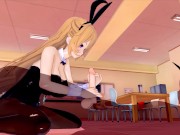 BUNNY GIRL FOOD WARS!: SHOKUGEKI NO SOMA ERINA NAKIRI 3D HENTAI 1/16