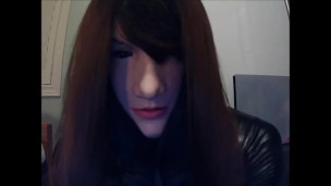 Anine and May in black Pt2! Playing around with female mask May while in Anine!