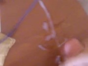 Making a mess for you to lick up