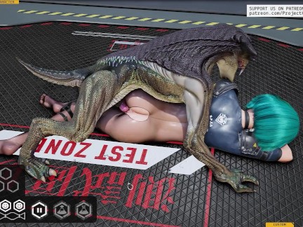 Beautiful Alet fucks with a monster, hard sex.