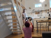 Behind the scenes of Wedding night video 11/16