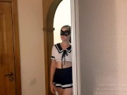 Takes two cocks in her pussy. DP 1/16