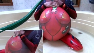 WWM - Asuka Zentai D-Style Inflation