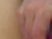 Sexy blonde makes pussy cum 12/16