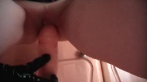 Zickenpussy rides Monster Dildo it is to big 