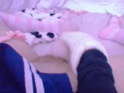 Amateur redhead schoolgirl teen masturbates with fake pussy Hentai uncensored japanese Real orgasm 12/16