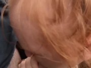Throat Fucked On A Dirt Road Amateur Redhead 7/16