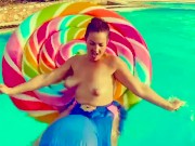 Ridin’ my lollipop!!!!