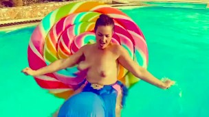 Ridin’ my lollipop!!!!