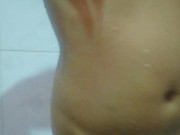 Sexxxy kaushi peeing while taking shower. 2/16