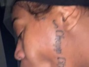Extreme blow job by tatted face girl 6/16