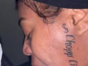 Extreme blow job by tatted face girl 7/16